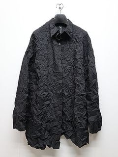 Ground Y�����饦��ɥ磻/PE SPUNLAWN DATCHED DOLMAN SHIRT/BLACK