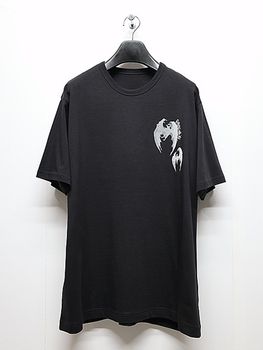 Ground Y�����饦��ɥ磻/26/- JERSEY BAT T-SHIRT A/BLACK