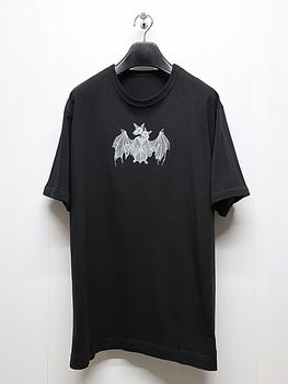 Ground Y�����饦��ɥ磻/26/- JERSEY BAT T-SHIRT B/BLACK