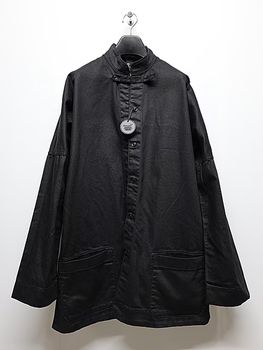 Ground Y �� EDWIN Collaboration/9OZ BLACK TWILL BLOUSE/BLACK