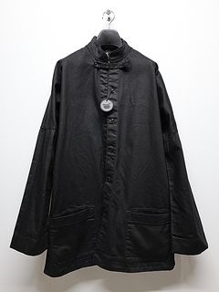Ground Y �� EDWIN Collaboration/9OZ BLACK TWILL BLOUSE/BLACK