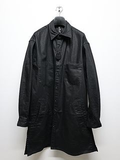 Ground Y �� EDWIN Collaboration/9OZ BLACK TWILL BLOUSE/BLACK