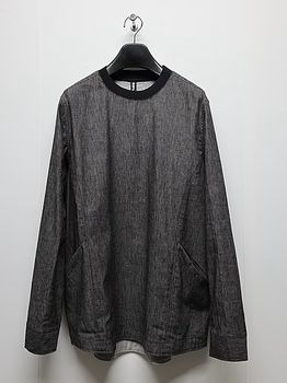 RIPVANWINKLE����åץ����󥦥��󥯥�/��ͥ󥹥ȥ�å��ǥ˥� SOLID L/S SHIRT/T.BLACK
