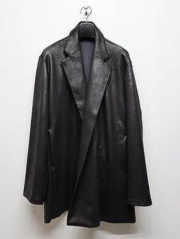 LAD MUSICIAN����å� �ߥ塼�������/STRETCH FAUX LEATHER JERSEY LJK/BLACK