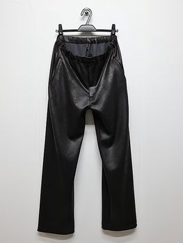 LAD MUSICIAN����å� �ߥ塼�������/STRETCH FAUX LEATHER/J SLIM PT/BLACK