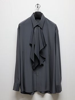 LAD MUSICIAN����å� �ߥ塼�������/DECHINE FRILL SHIRT/STEEL GRAY