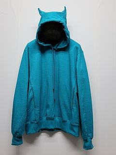 LAD MUSICIAN����å� �ߥ塼�������/24G L/B CLOTH P/O HOODIE/CERULEAN BLUE