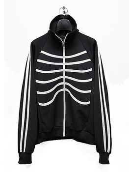 LAD MUSICIAN����å� �ߥ塼�������/ESTER JERSEY SKELETON JK/BLACK��WHITE GRAY