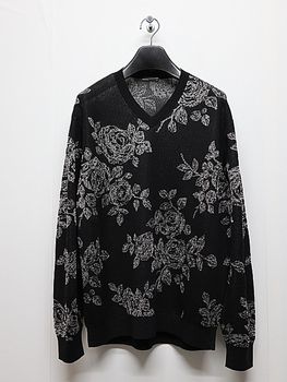 LAD MUSICIAN����å� �ߥ塼�������/H/G SHEER JQ PULLOVER/BLACK