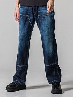 (ͽʡ23ͽ/39TH RESOUND CLOTHINGꥵɥ/SEMIWAIDE double knee PT/DIND