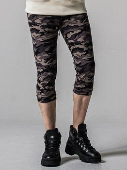 RESOUND CLOTHING���ꥵ����ɥ���������/TIGHT FIT RE cropped PT/CAMOBK