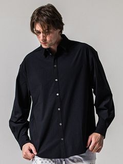 (ͽʡ23ͽ/39TH RESOUND CLOTHINGꥵɥ/NYLON jack shirts/BLACK