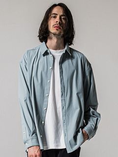 (ͽʡ23ͽ/39TH RESOUND CLOTHINGꥵɥ/NYLON jack shirts/AQUA