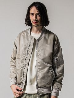 (ͽʡ34ͽ/39TH RESOUND CLOTHINGꥵɥ/LIGHT David JACKET/NYLONGREYGE