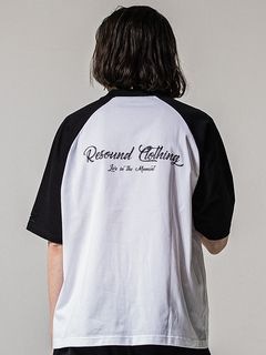 (ͽʡ45ͽ/39TH RESOUND CLOTHINGꥵɥ/BACK RC raglan OVER TEE/WHBK