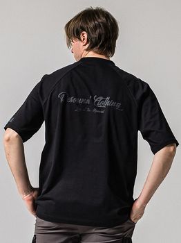 RESOUND CLOTHING���ꥵ����ɥ���������/BACK RC raglan OVER TEE/BLACK