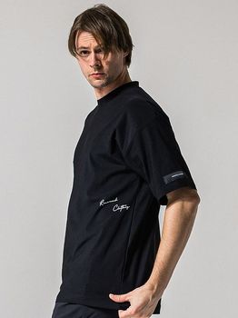 RESOUND CLOTHING���ꥵ����ɥ���������/SIDE RC OVER TEE/BLACK