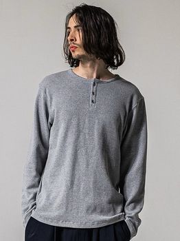 RESOUND CLOTHING���ꥵ����ɥ���������/WAFFLE HENRY/GREY