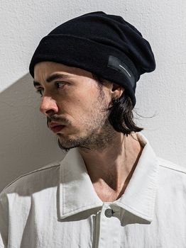 RESOUND CLOTHING���ꥵ����ɥ���������/linen knit cap/TAG