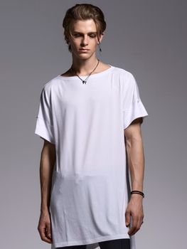 kiryuyrik������奦����奦/BEATENJIKU Boat Neck Flare-T/White