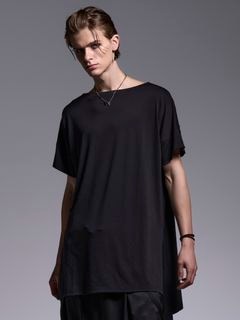 (ͽʡ34ͽ/kiryuyrik奦奦/BEATENJIKU Boat Neck Flare-T/Black