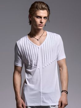 kiryuyrik������奦����奦/BEATENJIKU Cut Frill-T/White