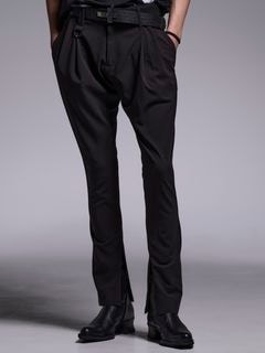 (ͽʡ45ͽ/kiryuyrik奦奦/T/R Gabardine Jodhpurs Slacks/Black