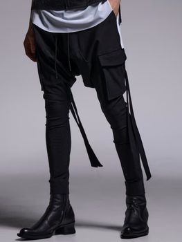 kiryuyrik������奦����奦/High Tension Jersey Saruel Pants/Black