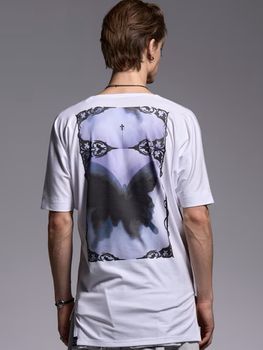 kiryuyrik������奦����奦/BEATENJIKU KIMONO Sleeve-T/White