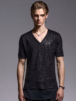 kiryuyrik������奦����奦/HAKU-BEATENJIKU Layered-T/BlackBlackLining