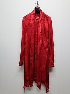 (ͽ���ʡ�7��8������ͽ��/kiryuyrik������奦����奦/Sahadow Butterfly Opal Stoal Flare Shirt/Red