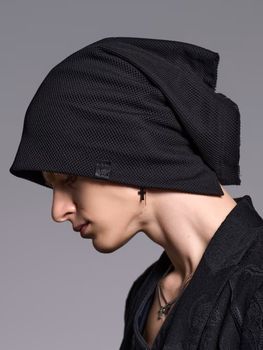 (ͽ���ʡ�7��8������ͽ��/kiryuyrik������奦����奦/Mesh Nack Cap/Black