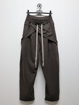 The Viridi-anne���� ������ǥ�����/SWEAT WIDE PANTS/GRAY