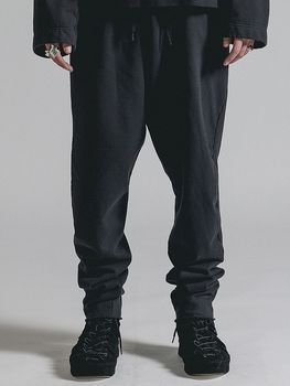 (ͽ���ʡ�8��9������ͽ��/The Viridi-anne���� ������ǥ�����/SWEAT TAPERED PANTS/BLACK