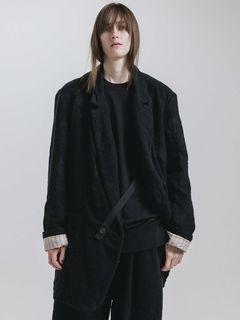 (ͽ����)8��9������ͽ��/nude:masahiko maruyama ���̡���:�ޥ��ҥ��ޥ���/Cotton Damege Jacquard Brushed Finish �����С����������㥱�å�/Black
