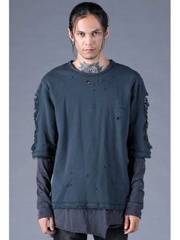 (ͽ���ʡ�9��10������ͽ��/D.HYGEN���ǥ����ϥ�����/΢�ӥ���åȥ�����᡼���쥤�䡼��T�����/CHARCOAL NAVY