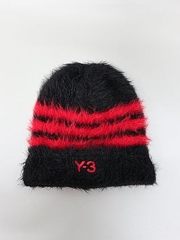 Y-3���磻���꡼/Y-3 3S BEANIE/BLACK/SCARLE