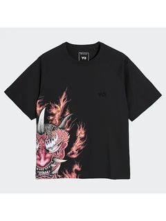 Y-3���磻���꡼/GFX SS TEE/BLACK