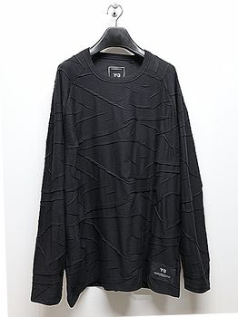 Y-3���磻���꡼/PLT OVS LS TEE/BLACK