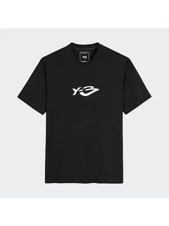 Y-3���磻���꡼/LOGO LS TEE/BLACK