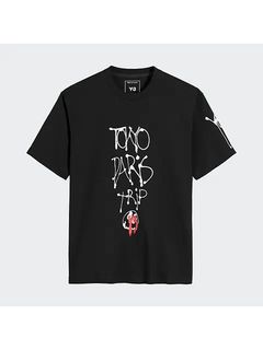 Y-3���磻���꡼/CITY GFX SS TEE/BLACK