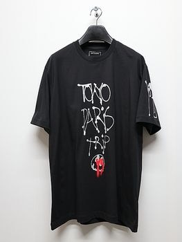 Y-3���磻���꡼/CITY GFX SS TEE/BLACK