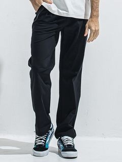 (ͽ���ʡ�5��6������ͽ��/40TH RESOUND CLOTHING���ꥵ����ɥ���������/SUPER TIGHT TAPERD EDGE NYLON SEMI WIDE PT/BKBK