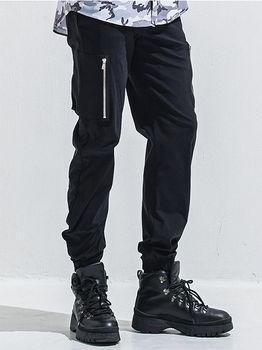 RESOUND CLOTHING���ꥵ����ɥ���������/SEMI LOOSE FIT DAVID NYLON CARGO PANTS/BLACK.