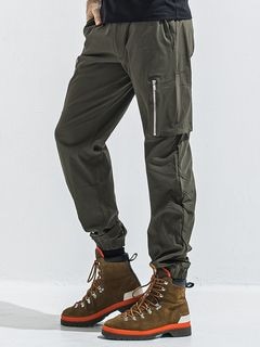 (ͽ���ʡ�6��7������ͽ��/40TH RESOUND CLOTHING���ꥵ����ɥ���������/SEMI LOOSE FIT DAVID NYLON CARGO PANTS/KHAKI
