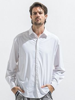 RESOUND CLOTHING���ꥵ����ɥ���������/RUSH JACK SHIRTS/WHITE