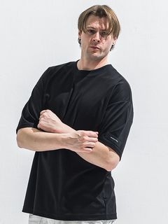 (ͽ���ʡ�6��7������ͽ��/40TH RESOUND CLOTHING���ꥵ����ɥ���������/REV MESH OVER TEE/BLACK