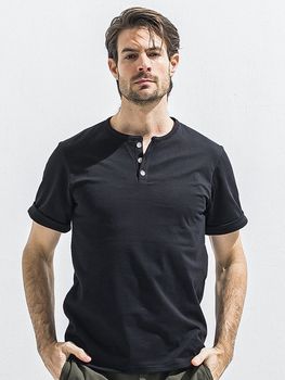 RESOUND CLOTHING���ꥵ����ɥ���������/ROLLUP HENRY T/BLACK