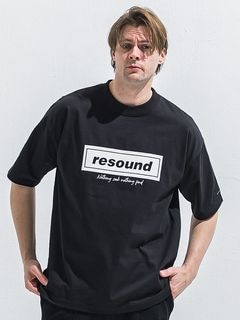(ͽ���ʡ�5��6������ͽ��/40TH RESOUND CLOTHING���ꥵ����ɥ���������/BOX OVER TEE/BLACK