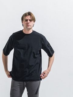 (ͽ���ʡ�6��7������ͽ��/40TH RESOUND CLOTHING���ꥵ����ɥ���������/militaryPocket nylon OVER TEE/BLACK